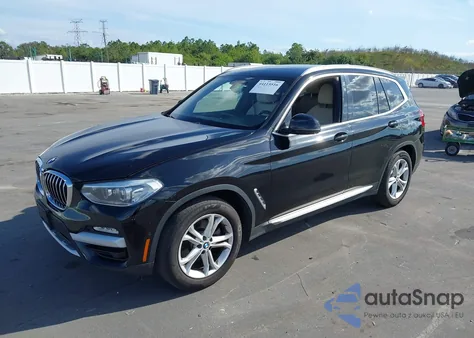 2019 BMW X3 xDrive30I z USA, uszkodzony, nr VIN 5UXTR9C52KLR04284